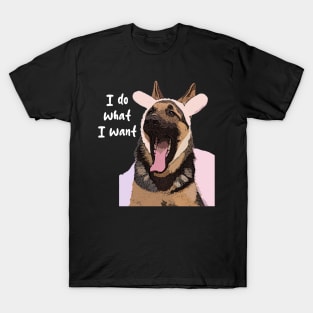 Fur-tastic Fashion German Shepherd-inspired T-shirts for Dog Aficionados T-Shirt